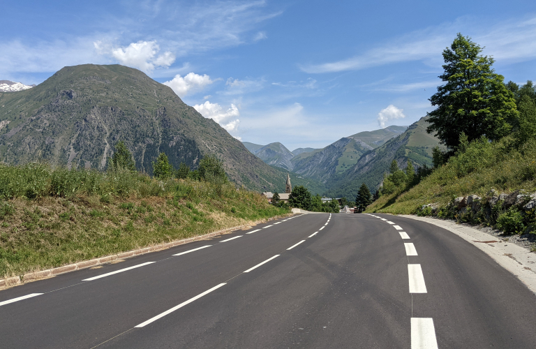 Cyclo - La montée des 2 Alpes