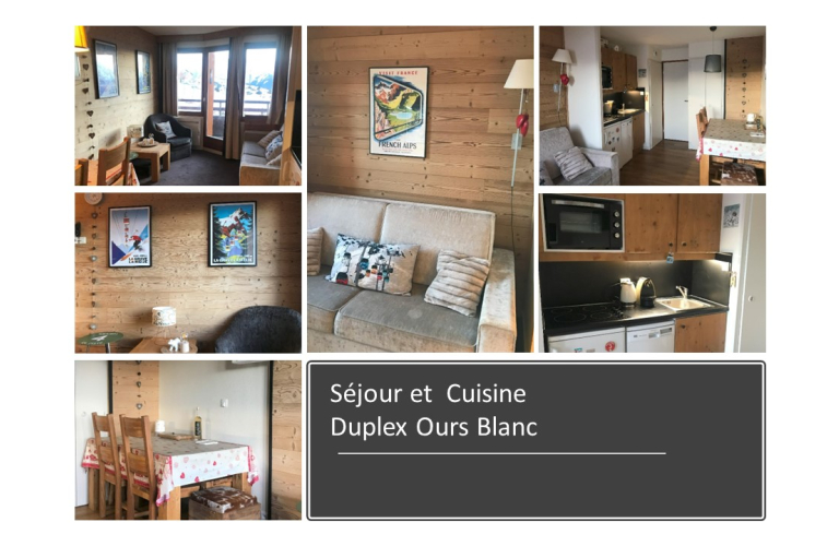 Duplex Ours Blanc