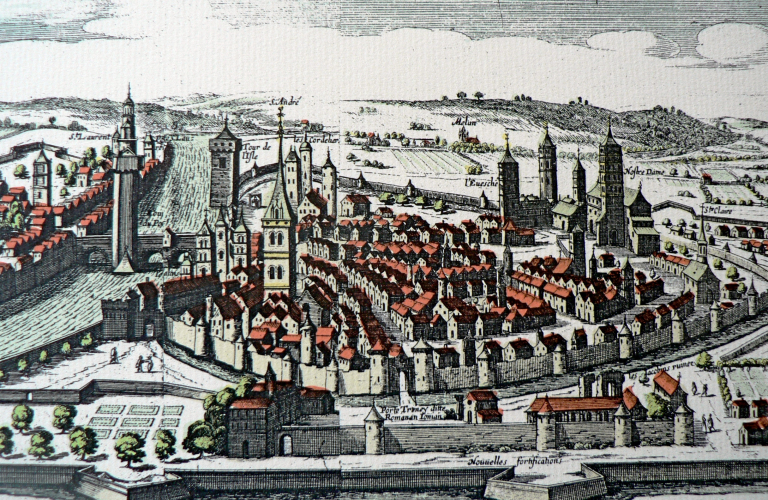 Grenoble en 1642