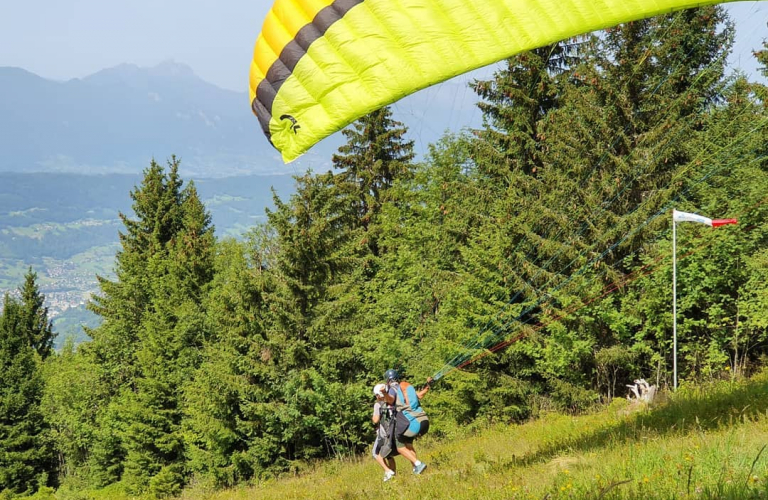 Vol biplace avec Sacha Parapente