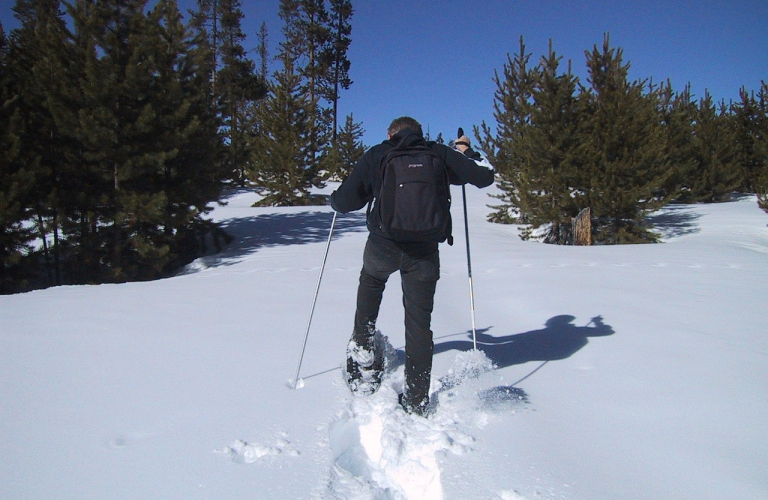 Sentier raquettes : traversée de l&#039;Alpette au Lac Besson