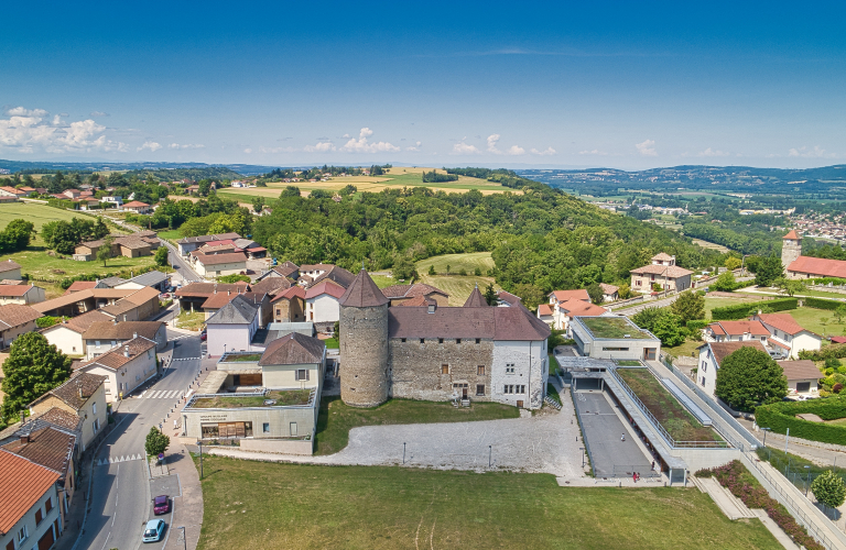 Randonnée pédestre le Château de Demptézieu