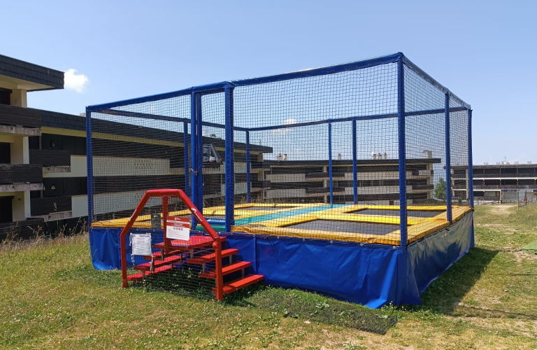 Trampoline au Collet