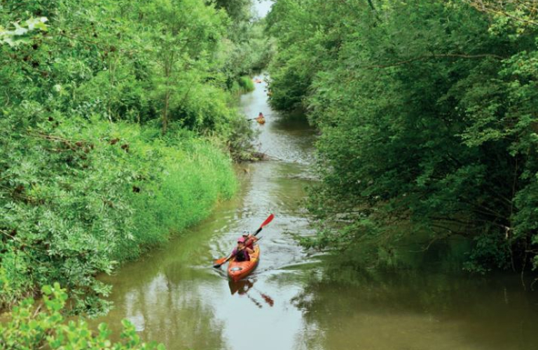 Location kayak sur la Bourbre Du 16 mars au 26 oct 2024