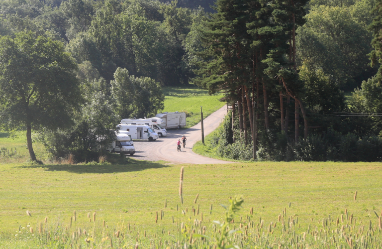 Aire de stationnement camping-car Valbonnais