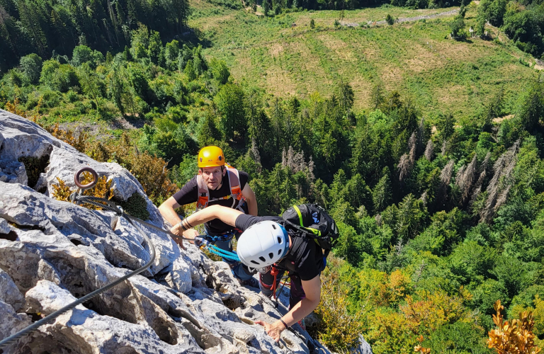 Via ferrata de l&#039;Alloix avec Terra Nova