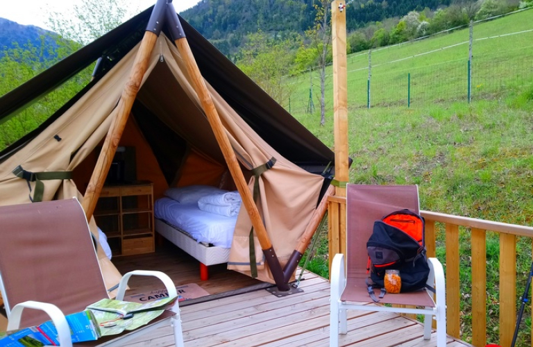 Camping Belle Roche - La tente liberté