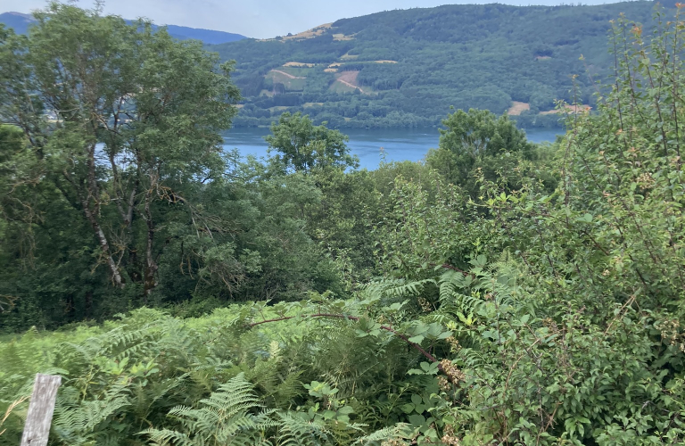 Le lac de Pierre-Chtel depuis les Creys