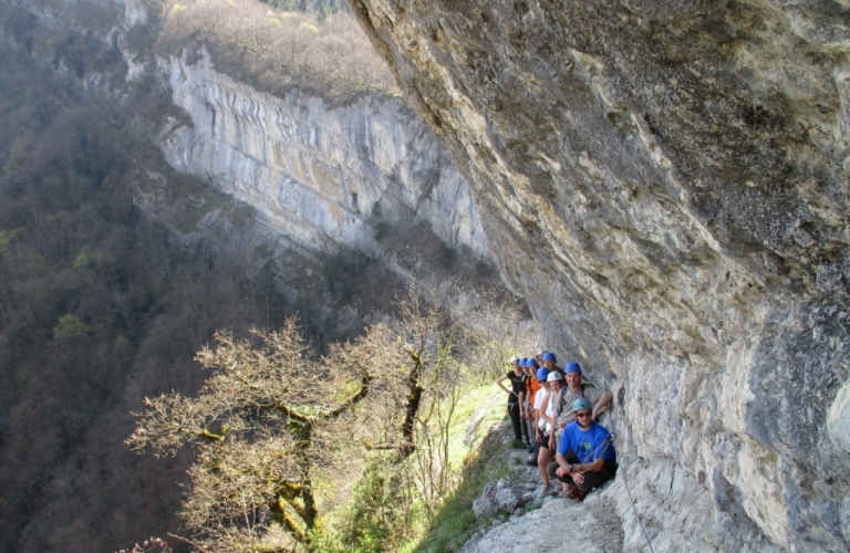 Via ferrata Saint Vincent de Mercuze