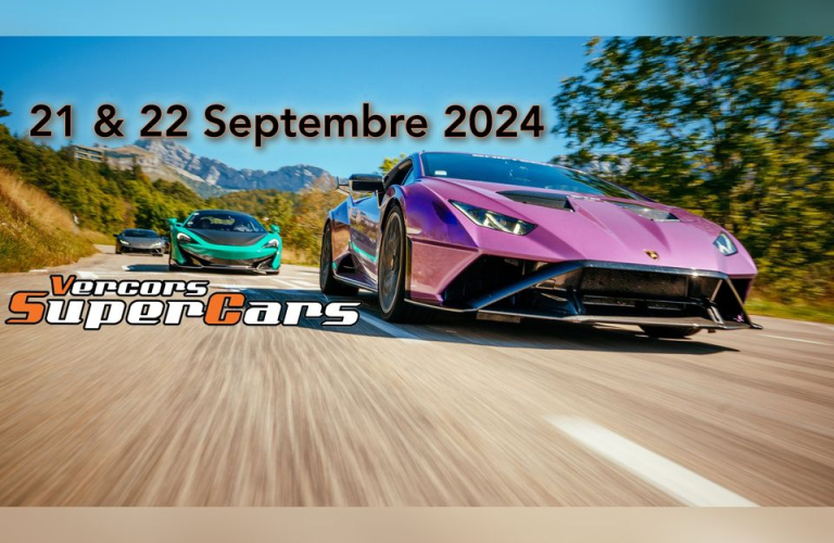 Vercors Supercars Du 21 au 22 sept 2024