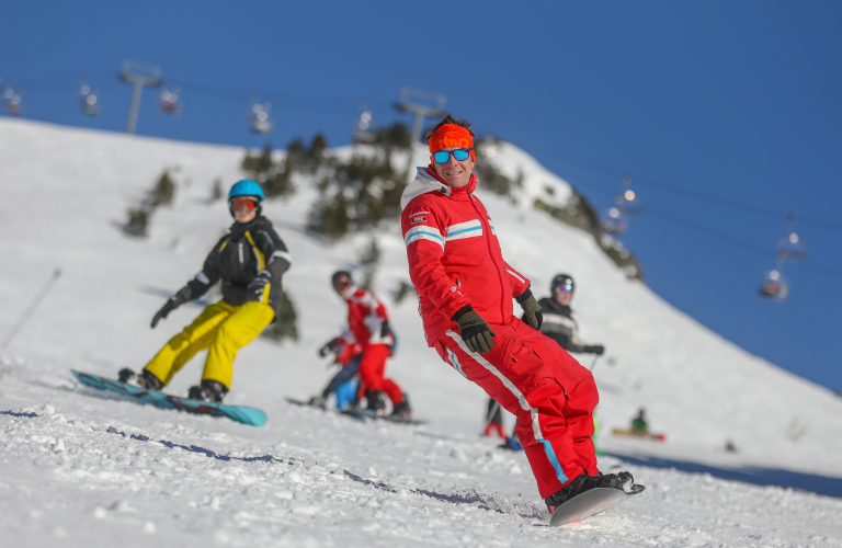 Photo cours snowboard ESF Chamrousse