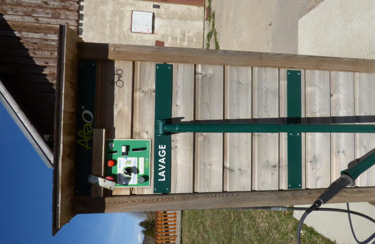 Station lavage de vélo