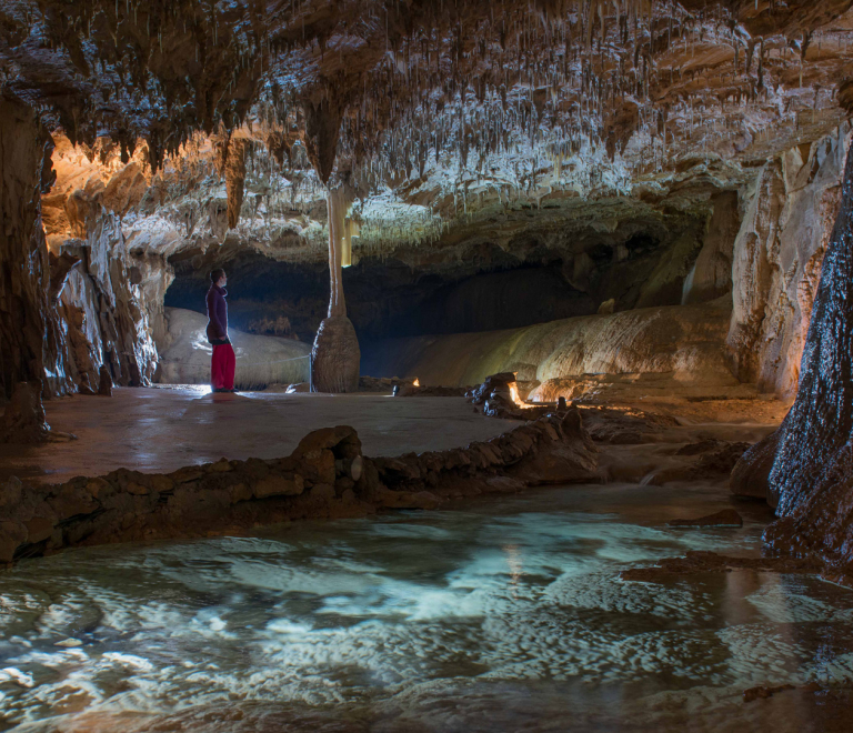 La grotte de Gournier dans le Vercors