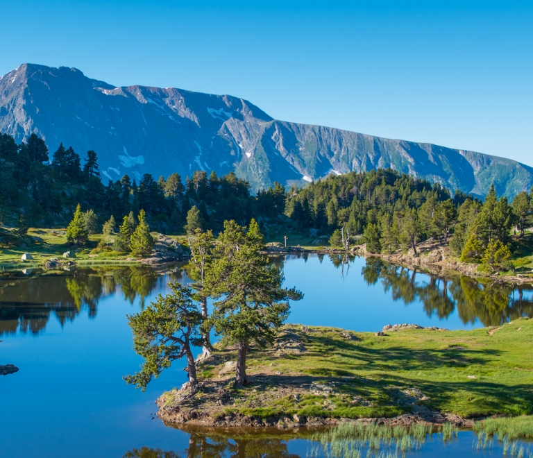 Le lac Achard en Belledonne