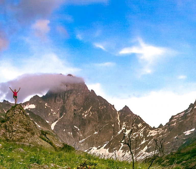 Le vallon des Etançons dans les Ecrins