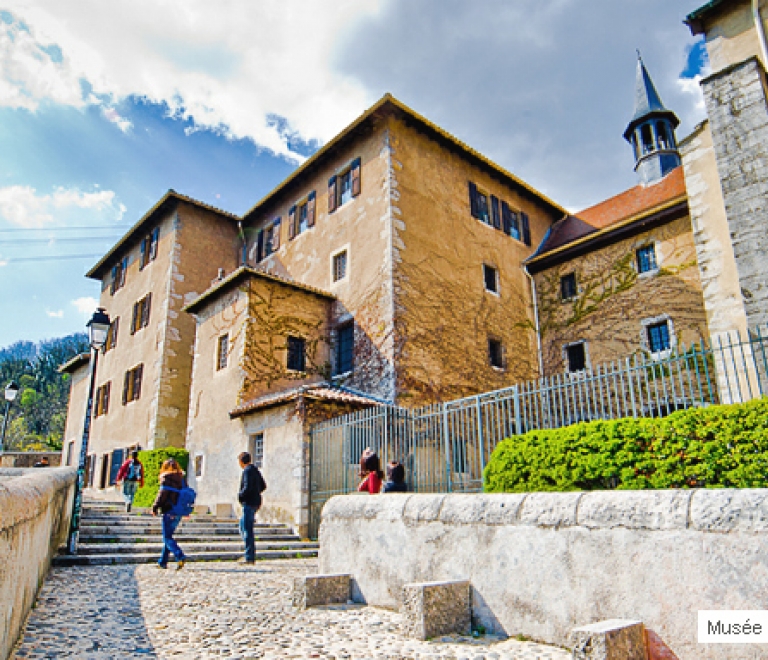 Musée Dauphinois depuis la montée Chalemont - Grenoble