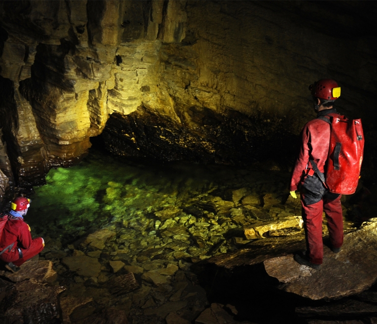 La grotte de Saint Aupre en Chartreuse