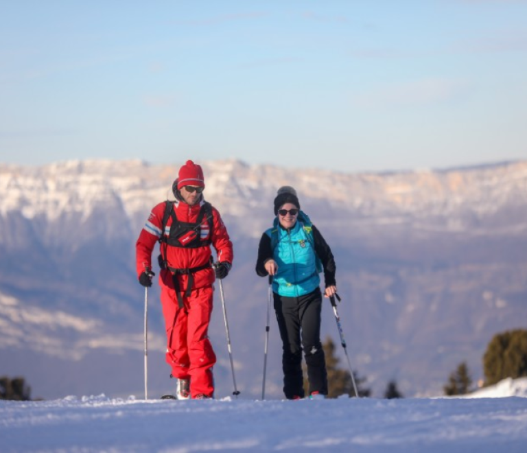 Ski de randonne accompagn ESF