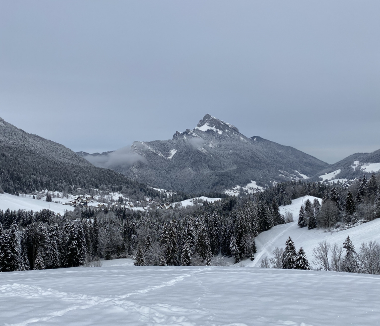 Plateau de Flin n°3 - Itinéraire hiver