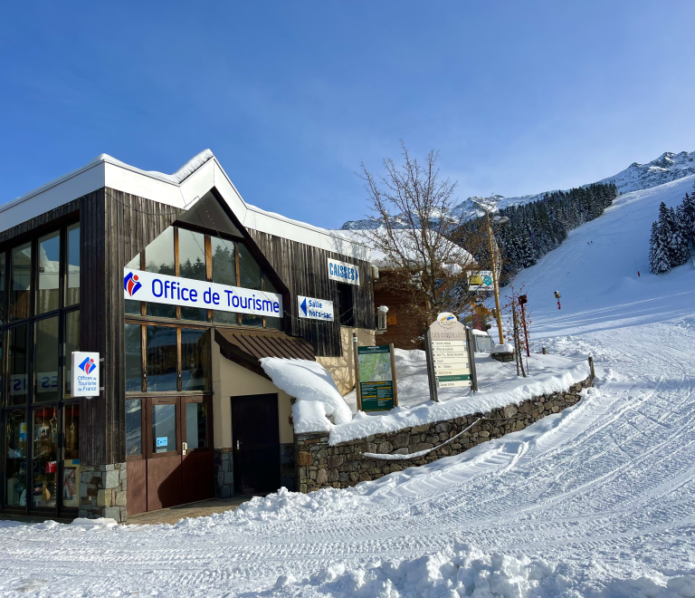 Bureau d'Information Touristique de Prapoutel en hiver