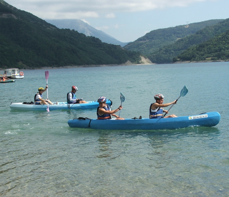 Escapade randonnée et canoë dans les gorges de la Souloise