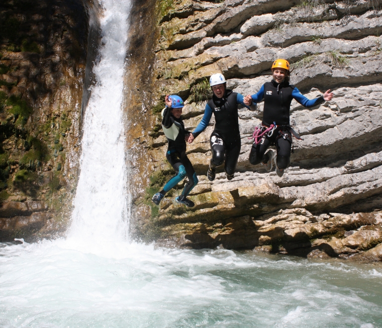 Canyoning avec les Guides du Mont-Aiguille