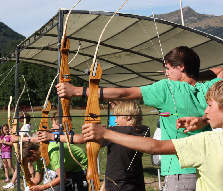 Stage de tir  l'arc