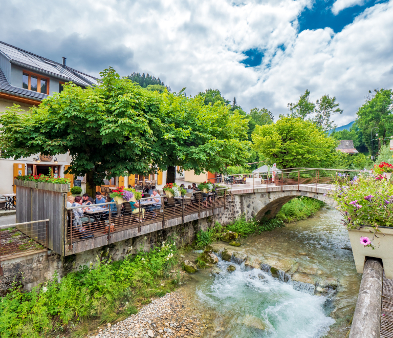 La terrasse du restaurant