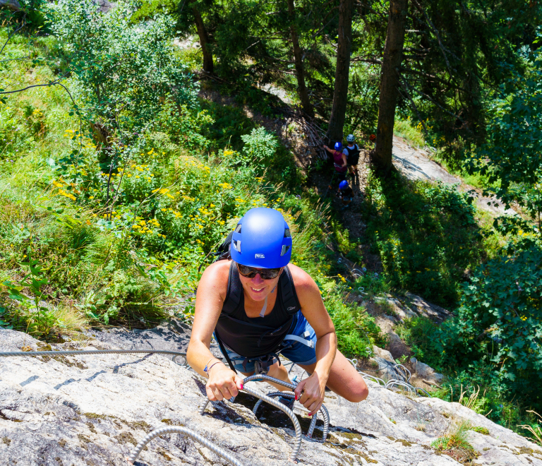 Via Ferrata de la cascade de La Fare