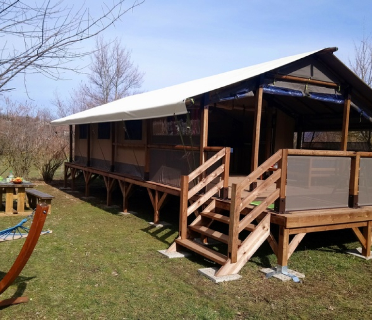 Camping Belle Roche - Lodge Espace