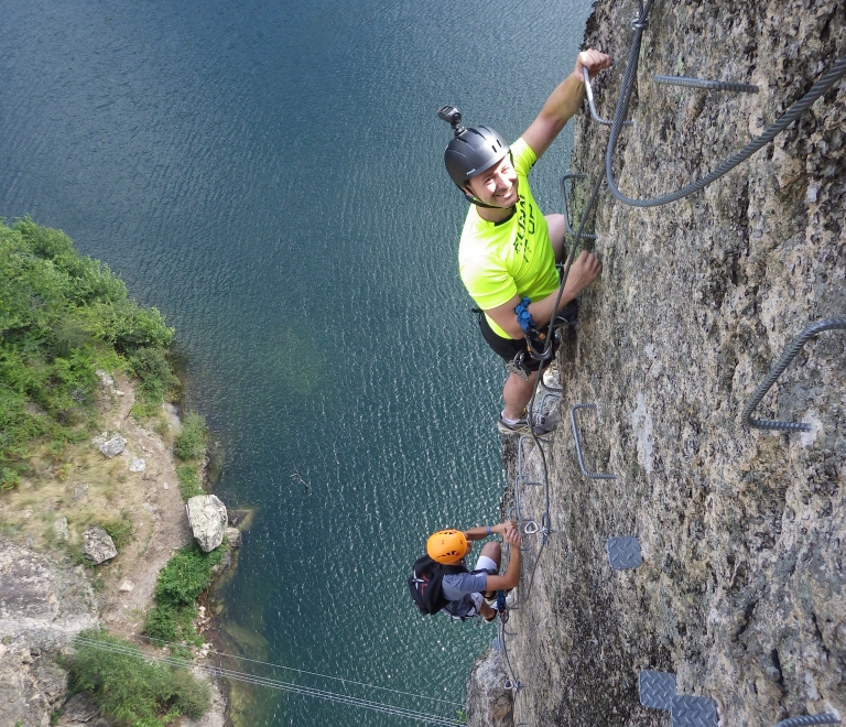 Via ferrata avec Destination Canyon