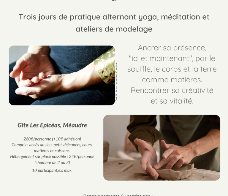 Stage-Yoga et Poterie