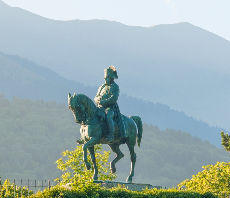 La route Napoléon à cheval